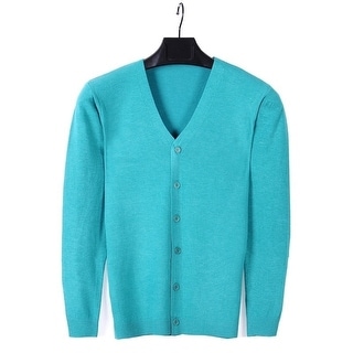 turquoise cardigan sweater