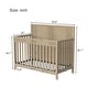 preview thumbnail 19 of 17, Certified Baby Safe Crib, Pine Solid Wood, Non-Toxic Finish