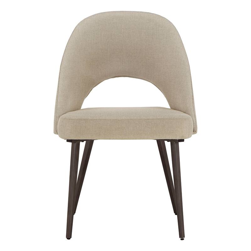 Presley Upholstered Dining Chairs (Set of 2) by iNSPIRE Q Modern