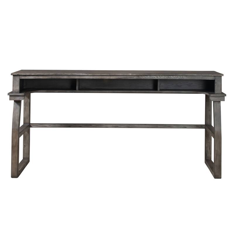 Hayden Way Gray Wash Console Bar Table