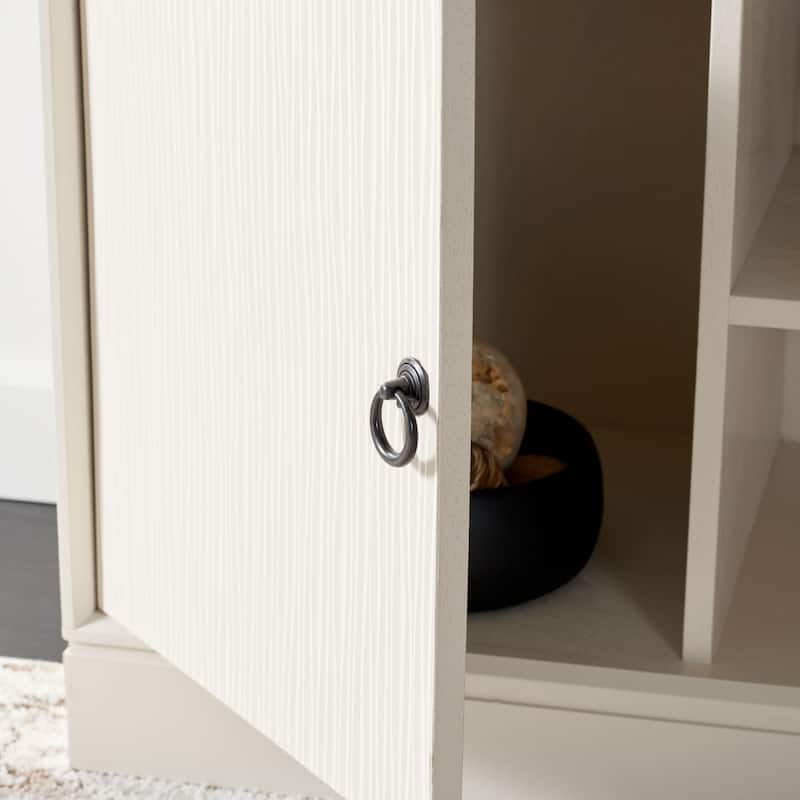 SAFAVIEH Aliyah 2 Door 1 Shelf Media Stand - 47" W x 16" D x 20" H