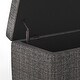 preview thumbnail 67 of 136, WYNDENHALL Stanford Upholstered Storage Ottoman