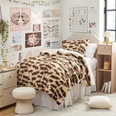 Cowboy - Coma Inducer® Oversized Comforter Set - Brown Cow