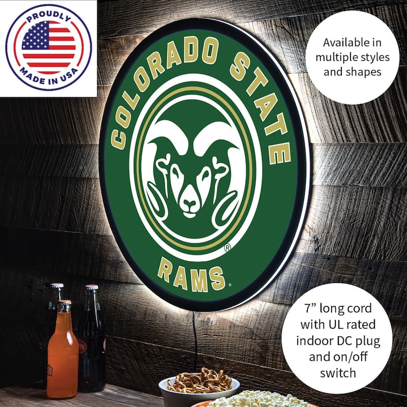 Colorado State University LED Lighted Sign