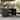 Teamson Home Outdoor Rattan Bar Serving Cart with Locking Caster Wheels, Glass Top, Large Patio Storage for Deck and Patio Use