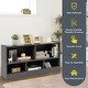 preview thumbnail 5 of 8, Gymax Kids 5-Cube Storage Cabinet 2-Shelf Wood Bookcase Organizer Grey