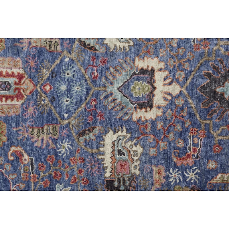 Grand Bazaar Bennet Hand Knotted Oriental Traditional Area Rug
