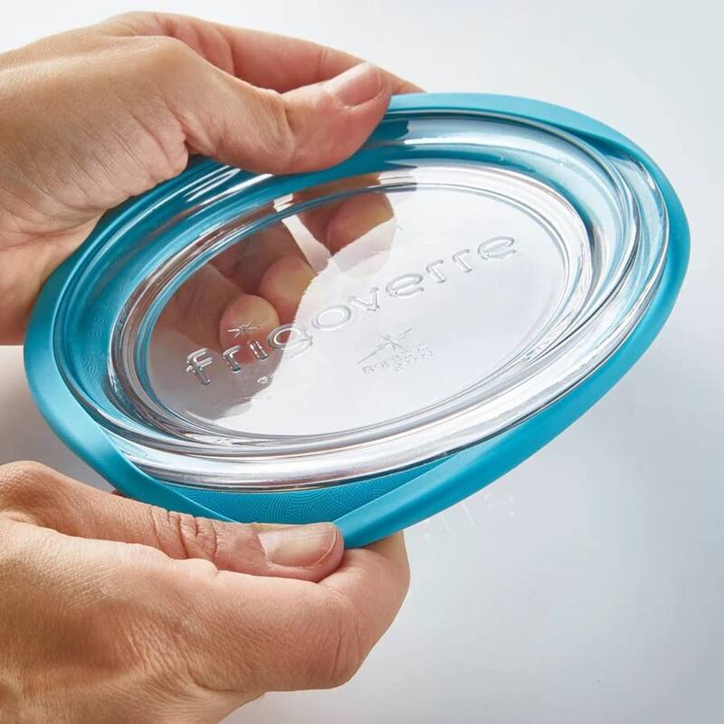 Bormioli Rocco Set of 2 Frigoverre Future Round Containers