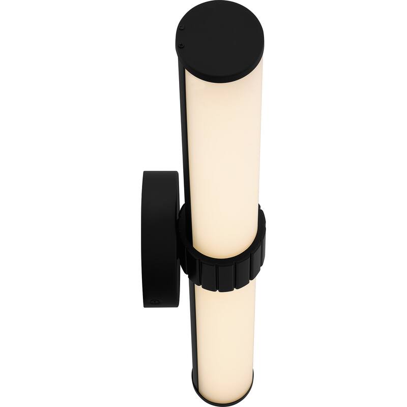 Kaye Integrated LED Matte Black Bath Light