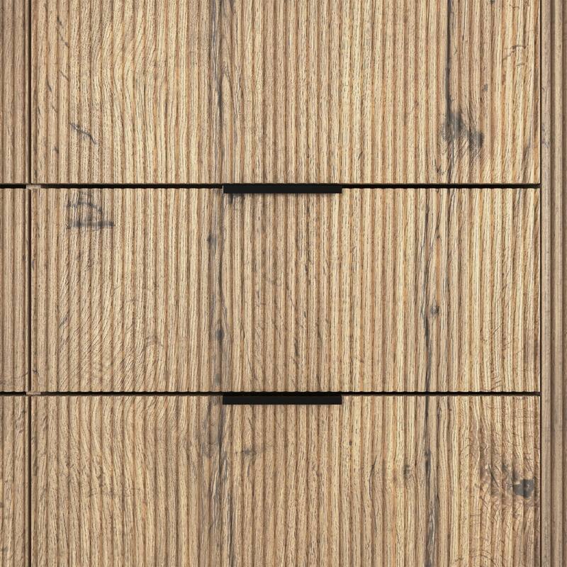 Modern Multi-functional Six-drawer MDF Cabinet