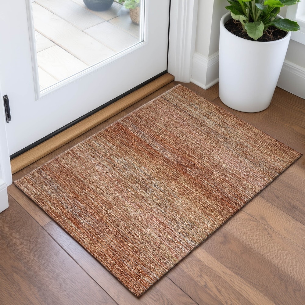 Premium Washable Super Soft Ombre Stripes Mayfield Rug