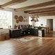preview thumbnail 2 of 93, 100% Solid Wood Outdoor Kitchen Cabinet Set, Modular Patio BBQ Island Sideboard Buffet Pantry