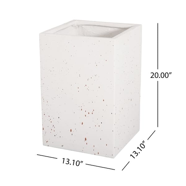 Christopher Knight Home - Theo Outdoor Handmade MGO Planter Box for Garden - Rectangle Planter Box 20''H