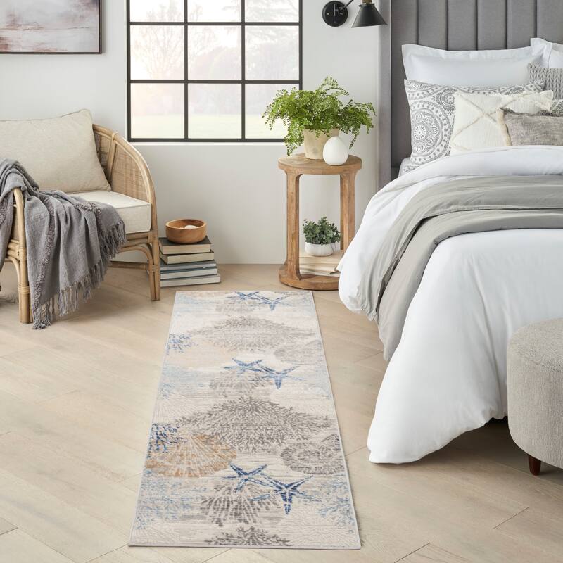 Nourison Seaside Indoor only Nature Area Rug