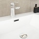 preview thumbnail 11 of 85, Floating Bathroom Vanity with Integrated Resin Top