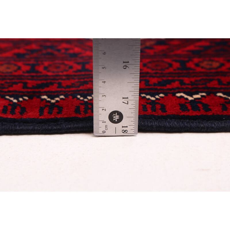 ECARPETGALLERY Hand-knotted Finest Khal Mohammadi Red Wool Rug - 5'9 x 7'10