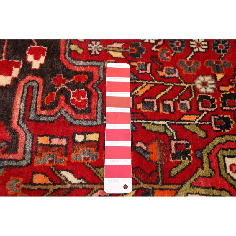 ECARPETGALLERY Hand-knotted Anatolian Vintage Red Wool Rug - 3'11 x 5'9