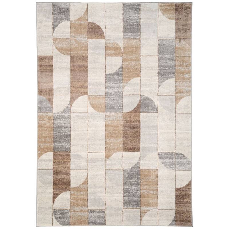 KUKOON Beige Wabi Sabi Abstract Area Rug Bed Bath & Beyond 40494270