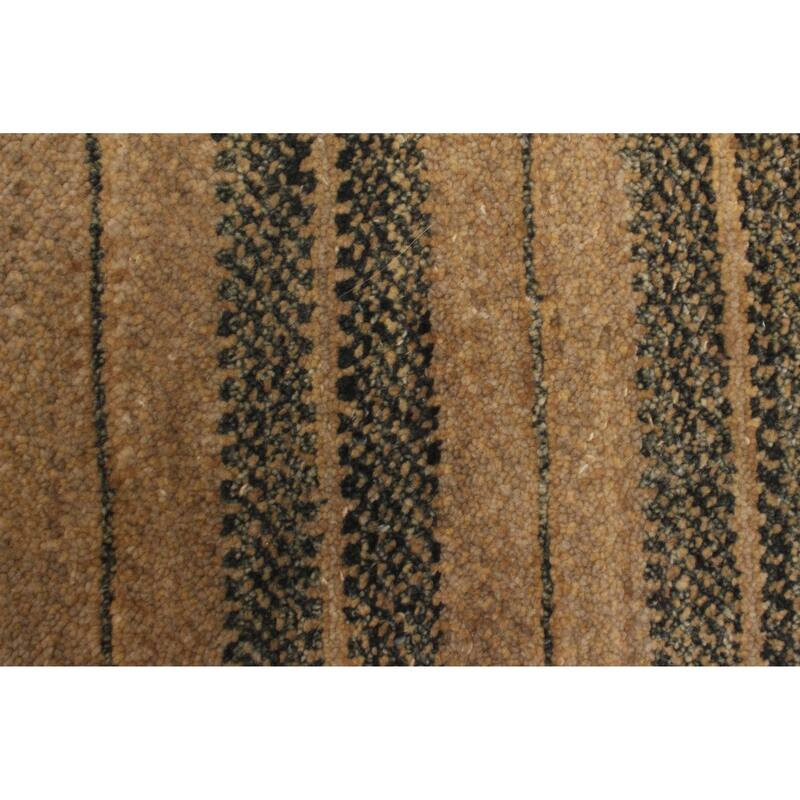 ECARPETGALLERY Hand-knotted Peshawar Ziegler Khaki Wool Rug - 4'2 x 6'3