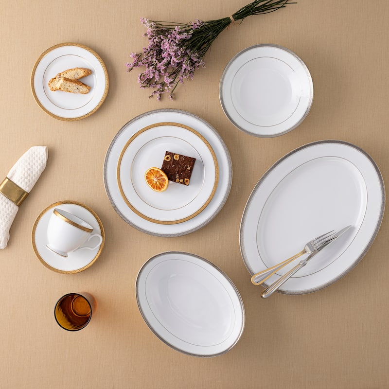 Noritake Charlotta Oval Platter, 14" - N/A