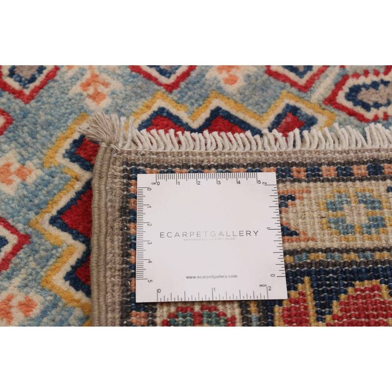 ECARPETGALLERY Hand-knotted Uzbek Ghazni Taupe Wool Rug - 2'8 x 9'6