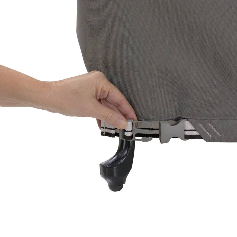 Classic Accessories Ravenna Water-Resistant 88 Inch Deep Seated Patio Loveseat Cover