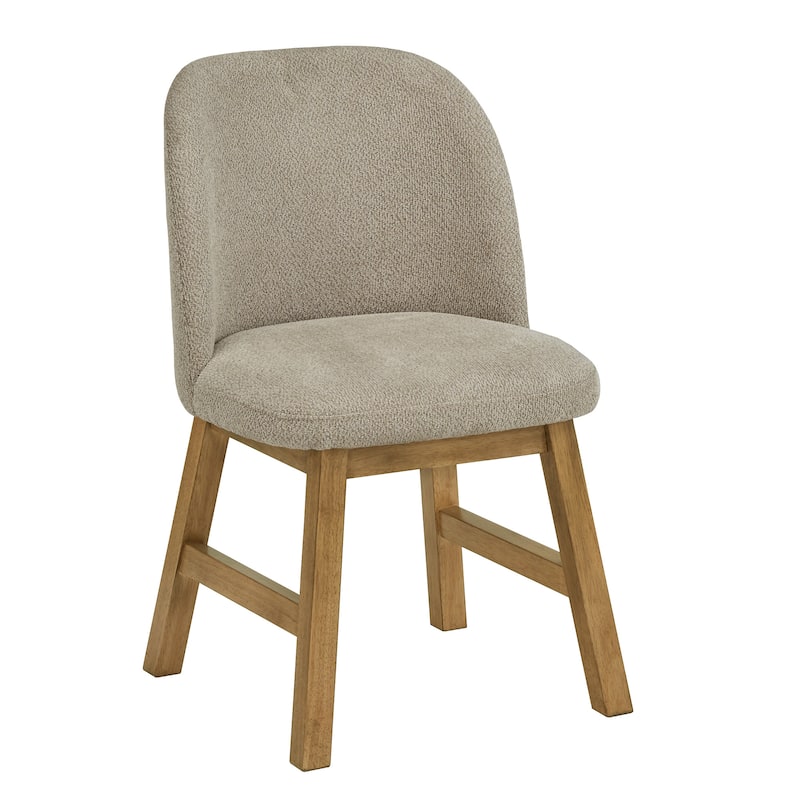 Harstad 60" Wood Finish Parson Dining Set by iNSPIRE Q Modern