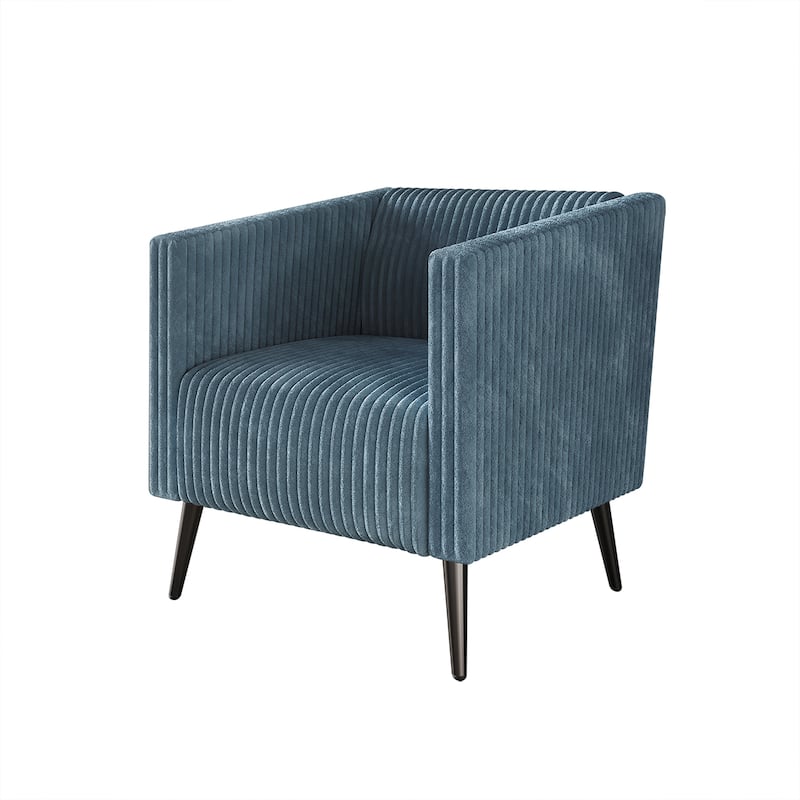 CraftPorch Corduroy Modern and Glamorous Velvet Upholstered Arm Chair