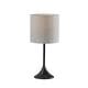 preview thumbnail 8 of 6, Leslie Table Lamp Black