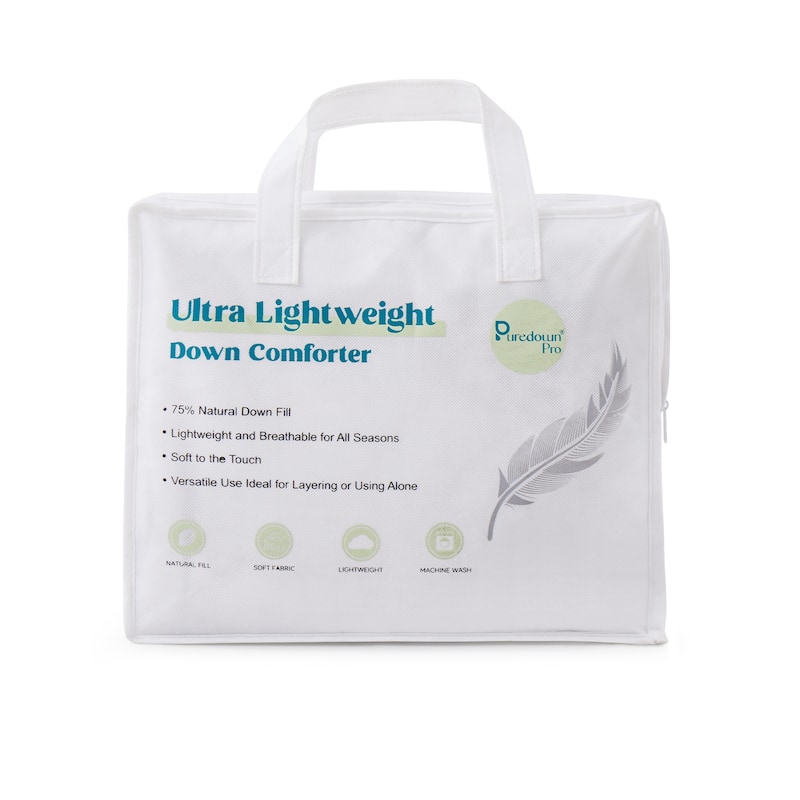 Ultra Lightweight Cooling Down Comforter for Hot Sleepers