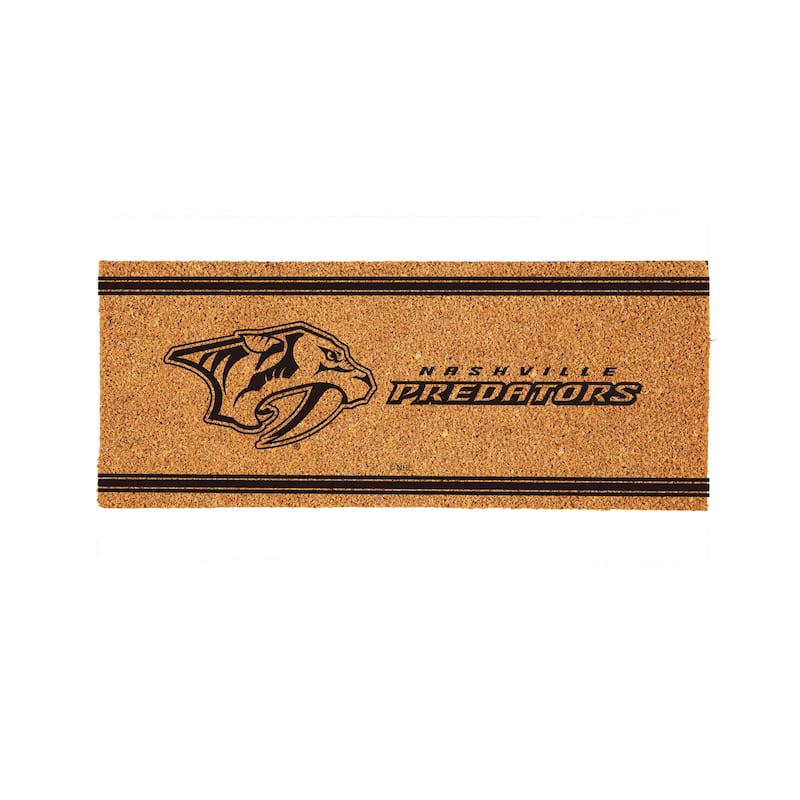 Nashville Predators Monochrome Indoor/Outdoor Coir Door Mat