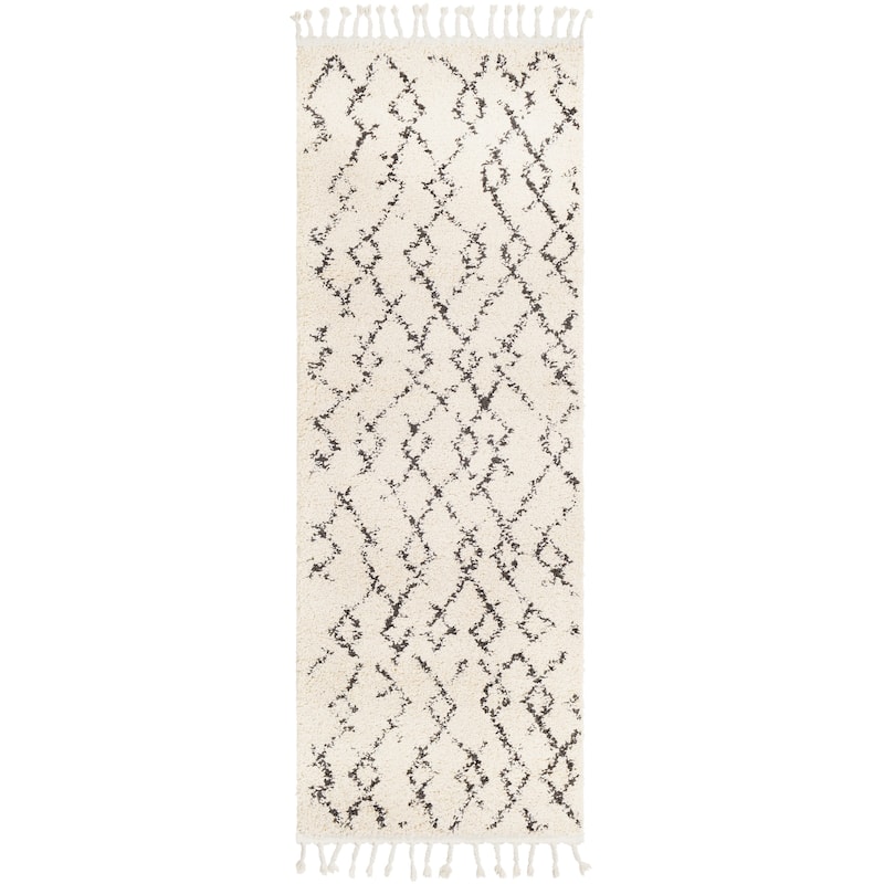 Livabliss Hammond Bohemian Shag Area Rug