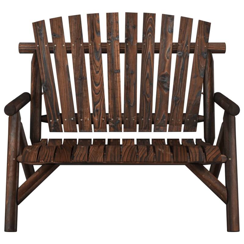 vidaXL Patio Chair 26.8"x33.9"x40.6" Solid Wood Spruce