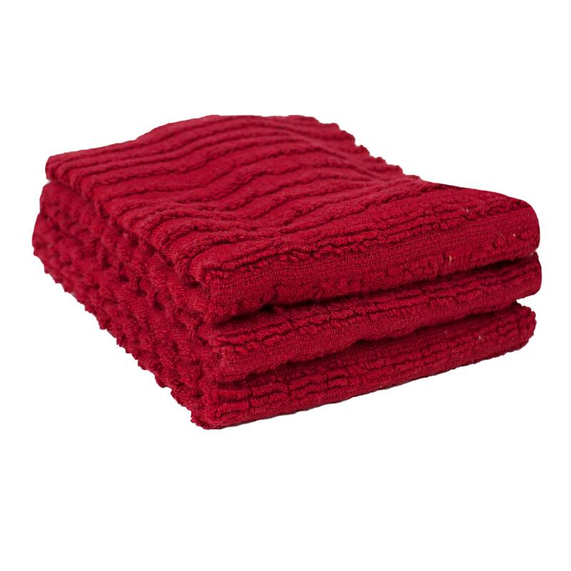 RITZ Royale Solid Cotton Dish Cloths (Set of 3)