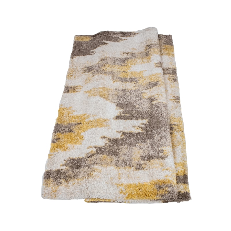 Noori Rug Lux Emma Casual Ikat Pattern 2-inch Thick Shag Rug