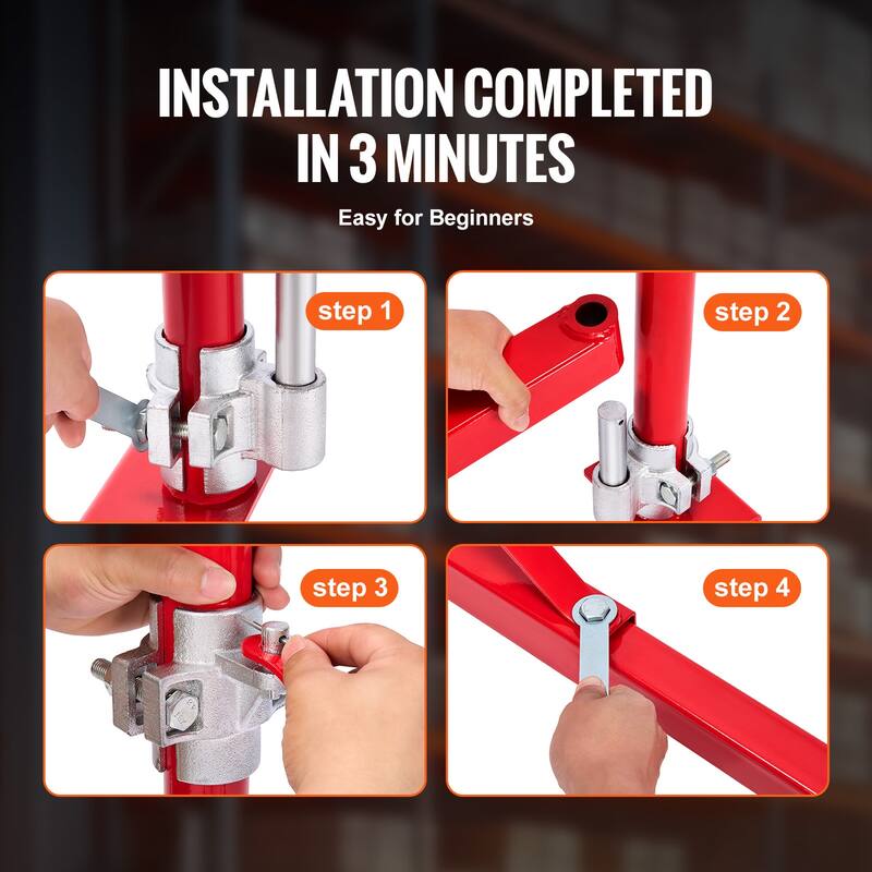 Electric Hoist Support Arm Winch Hoist Arm for Workshop, Garage - 660 lbs Max