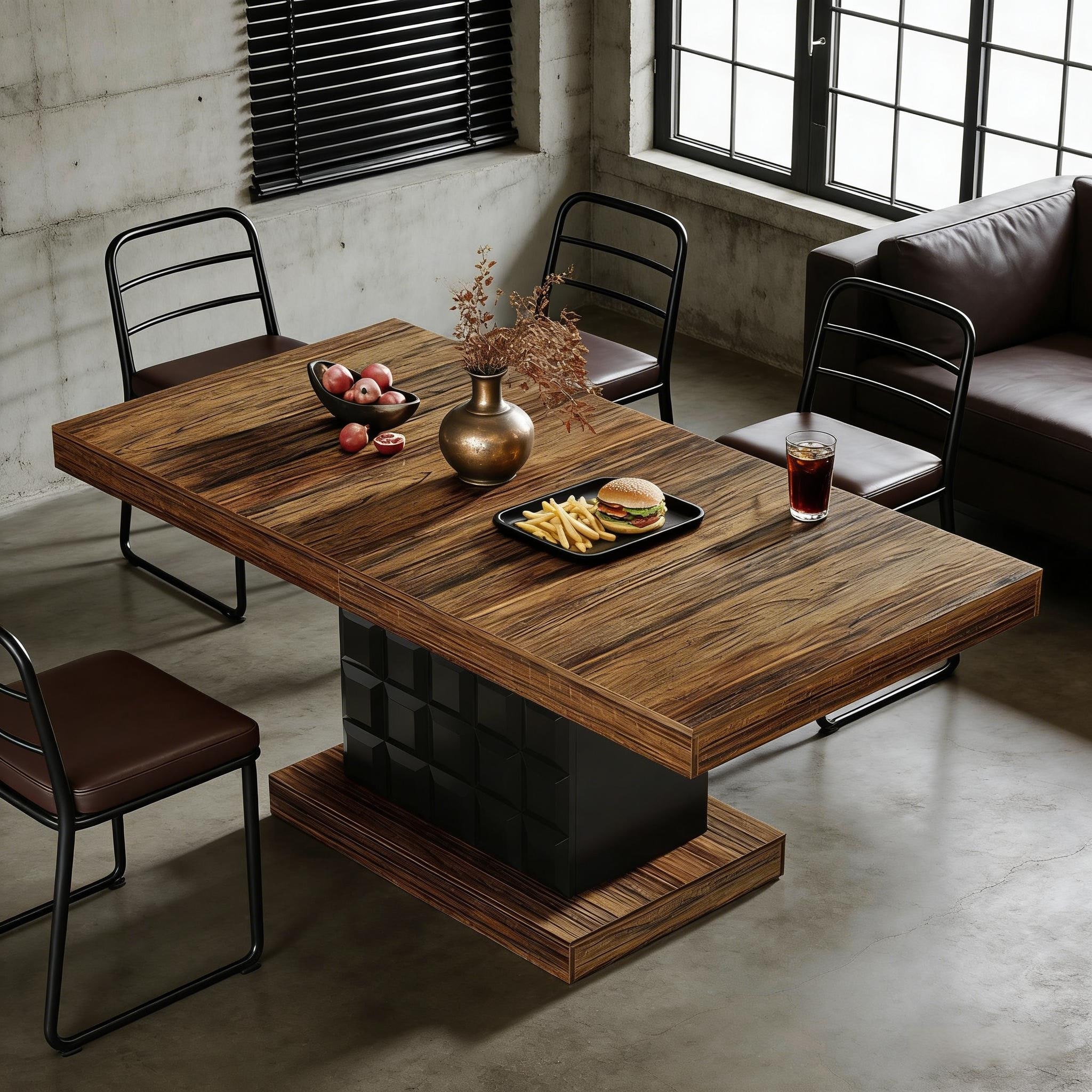 Rectangular Kitchen Table,Chic Dining Table,Coffee Table