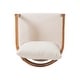 preview thumbnail 8 of 10, Brooklyn Outdoor Acacia Wood Club Chair with Cushions (Set of 2) by Christopher Knight Home