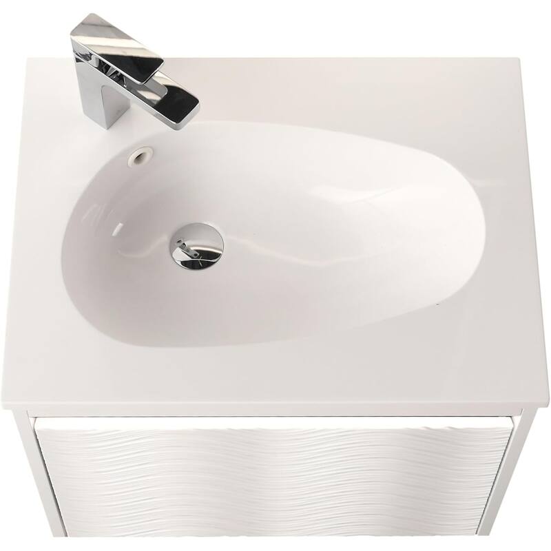 Blossom Wall Mounted Bathroom Vanity with Sink