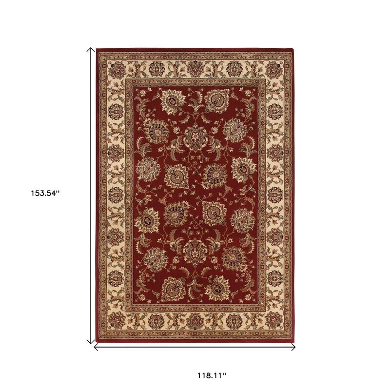HomeRoots Oriental Traditional Runner Area Rug