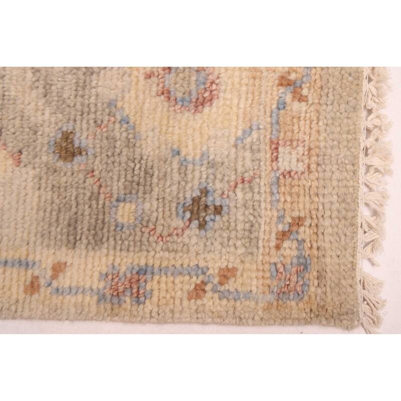 ECARPETGALLERY Hand-knotted Jules Serapi Light Grey Wool Rug - 8'0 x 9'11