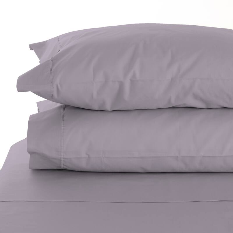 Purity Home 300TC Organic 100% Cotton Cool & Crisp Pillowcase Set