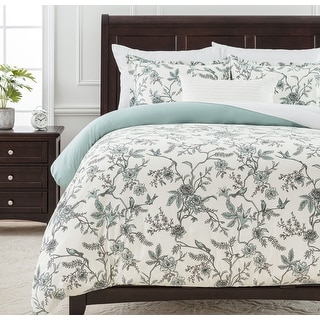 Chanasya French Toile Ultra Soft Duvet Cover Set