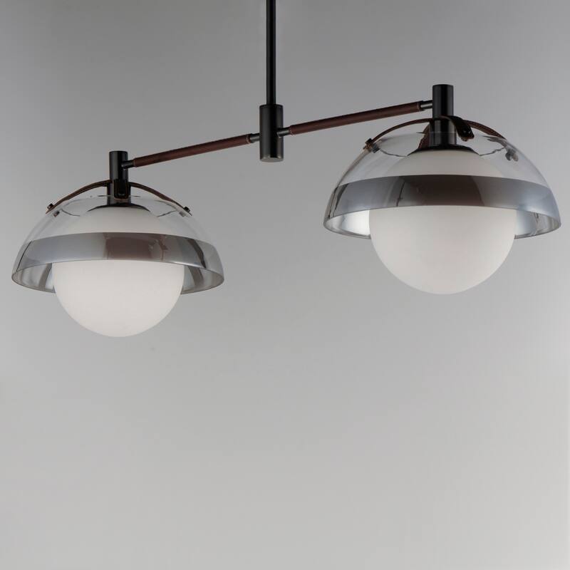 Studio M SM31012 Domain 2 Light 42" Wide LED Linear Chandelier with
