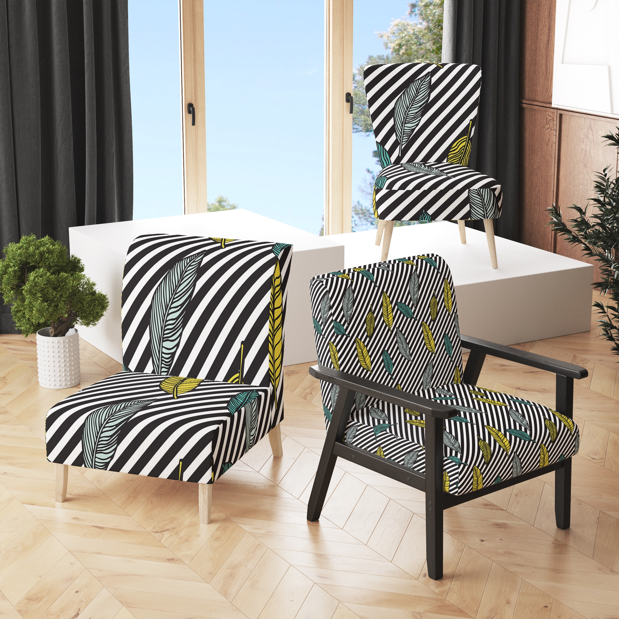 Tropical armchair sale