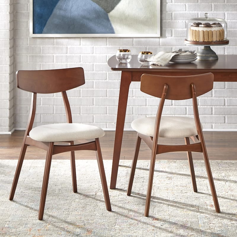 Simple Living Solid Beechwood Cadiz Dining Chairs (Set of 2)