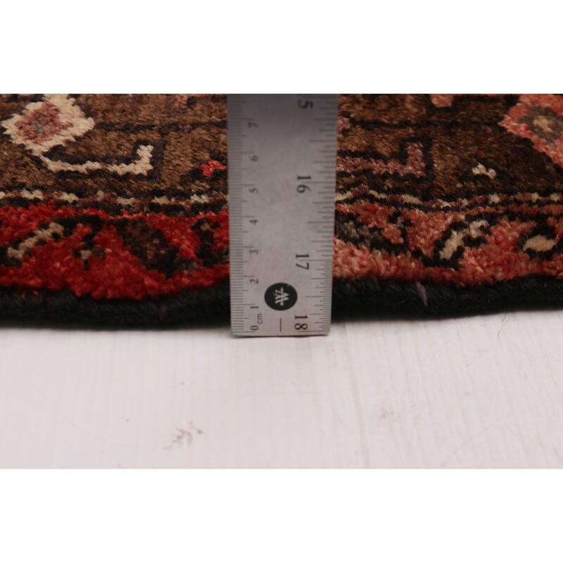 ECARPETGALLERY Hand-knotted Andelz Red Wool Rug - 3'7 x 10'6