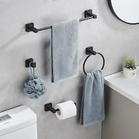 BROOKSTONE, Trending Black Toilet Paper Holder, Freestanding Bathroom  Tissue Organizer, Minimalistic Storage Solution, Modern & Stylish Design  Holds MEGA Rolls