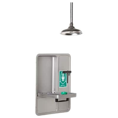 Haws Axion Recessed Cabinet Eye and Face Wash with Pull Down Lever for