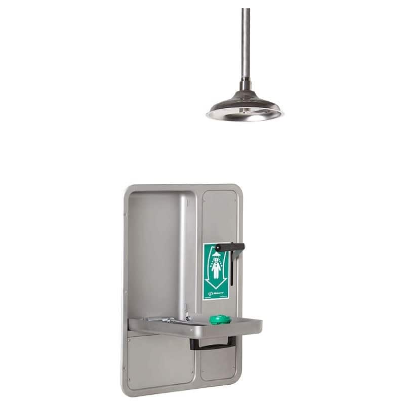 Haws Axion Recessed Cabinet Eye and Face Wash with Pull Down Lever for